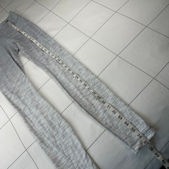 Lululemon Leggings Womens 2 Gray Wunder Under Hi-Rise Ombre Melange Luon 28" Gym - Picture 10 of 11